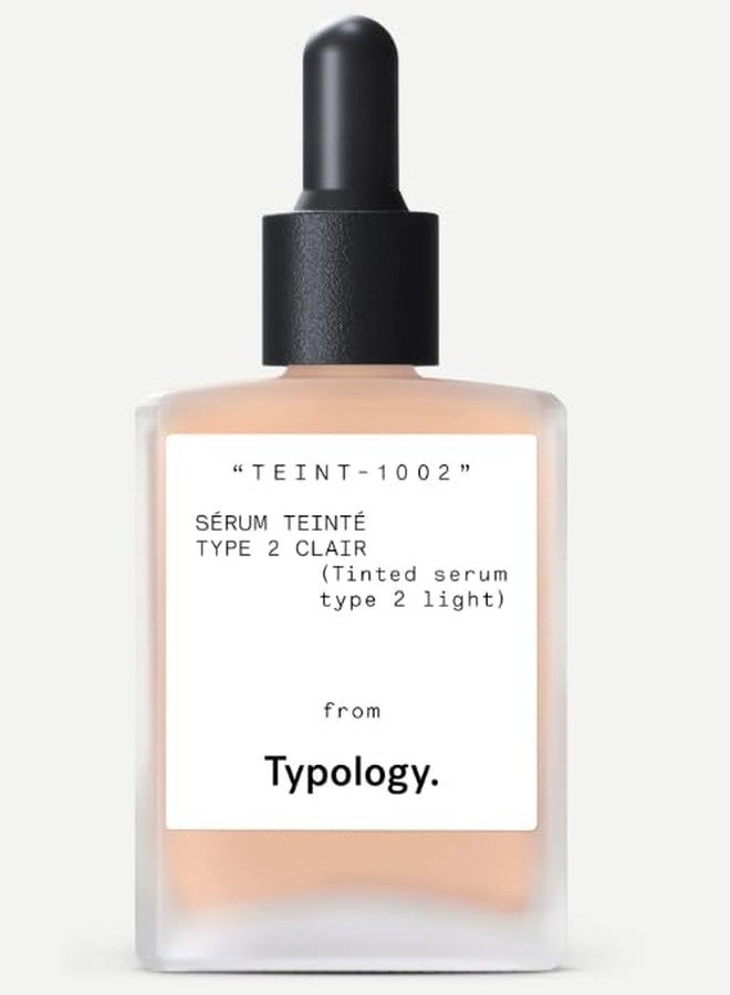 Typology سيروم ملون من تايبولوجي مع فيتامين سي، سكوالين، وصبار الألوفيرا - النوع 2 / فاتح + + قناع ورقي فاخر إضافي من الألوفيرا الكورية - Image 1